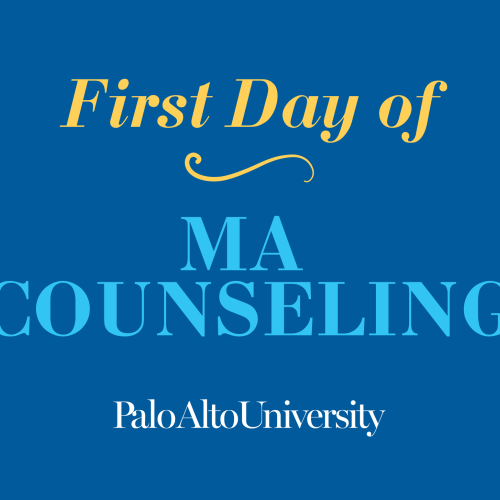 First day of MA Counseling