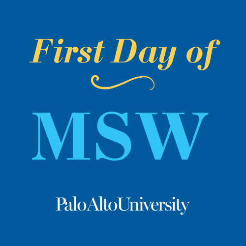 First Day of MSW