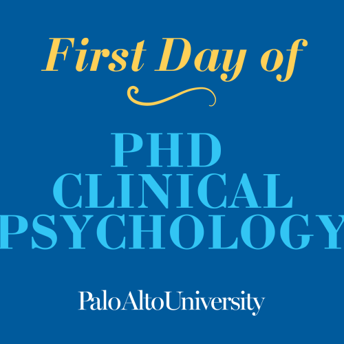 First Day PhD of Clinical Psychology