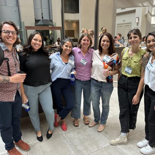 Counseling Students gather together for a photo at the August 2024 Residency.