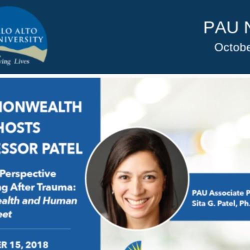 Palo Alto University October 2018 Newsletter