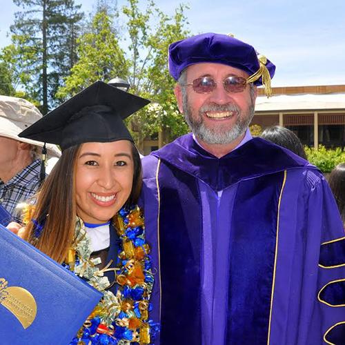 PAU Commencement for MA in Counseling MA Counseling Commencement Photo with Will Snow