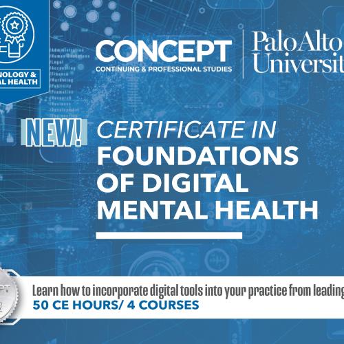 CONCEPT Foundations in Digital Mental Health