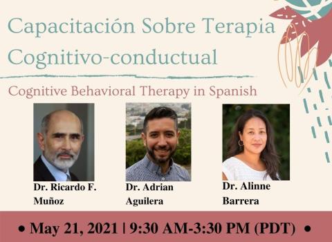 Cognitive Behavioral Therapy (CBT) in Spanish Training Cognitive Behavioral Therapy in Spanish Graphic