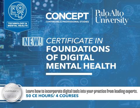 CONCEPT Foundations in Digital Mental Health