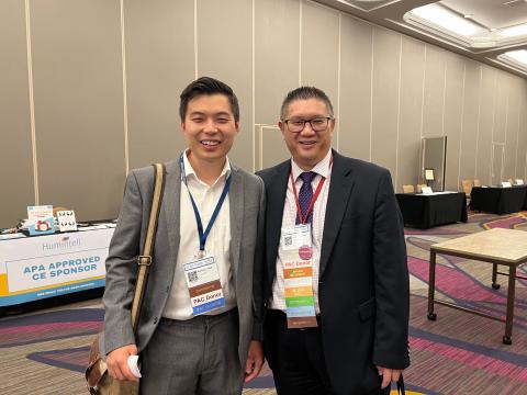 Jorge Wong and Dr. Xiaolong Li