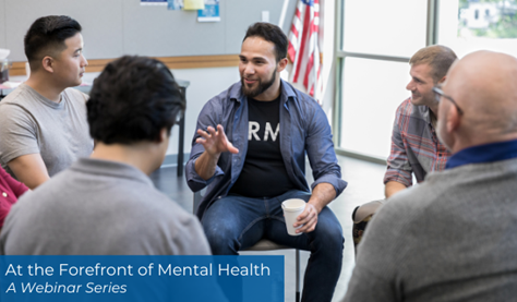 Veterans Mental Health Webinar at Palo Alto University Veterans Mental Health Webinar Graphic